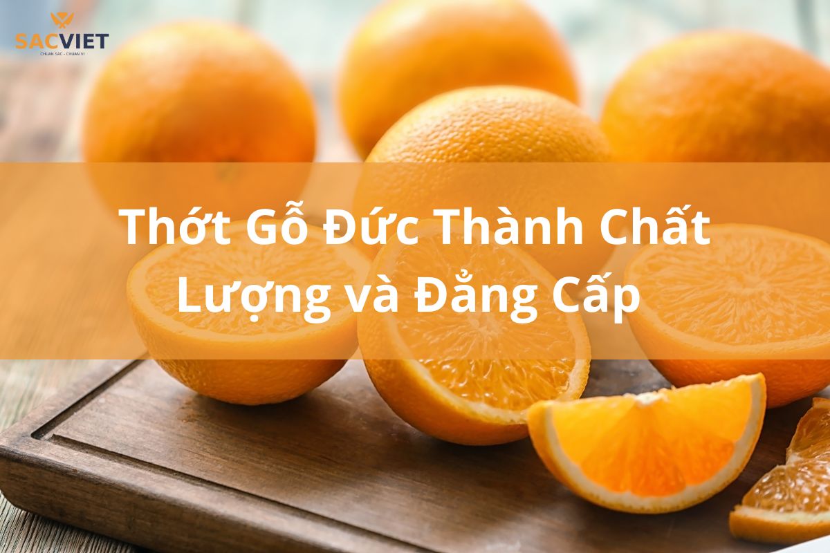 Thớt Gỗ Đức Thành Chất Lượng và Đẳng Cấp