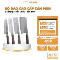 Dao bếp sắc việt, combo dao bếp