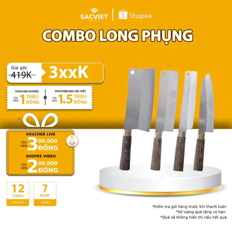 Combo dao cán mun