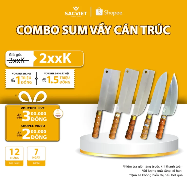 combo dao cán trúc