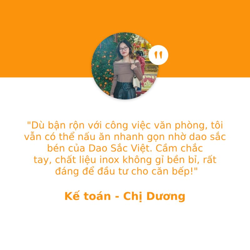 Feedback chị Hoa Hướng Dương