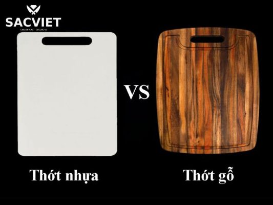 so sánh thớt nhựa và thớt gỗ