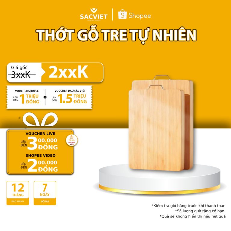 Thớt tre mới