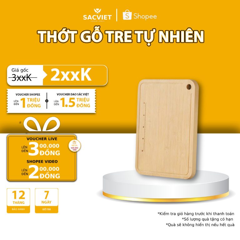 Thớt gỗ kháng khuẩn